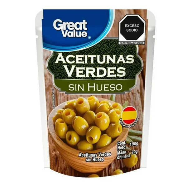 Aceitunas Verdes Great Value